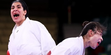 گزارش تصویری از مسابقات عباسعلی در کاراته المپیک