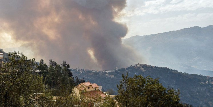 افزایش قربانیان آتش‌سوزی‌های الجزایر به 65 نفر