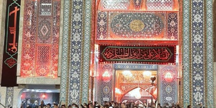 عزاداری ایرانیان در جوار حرم نورانی امام حسین(ع)