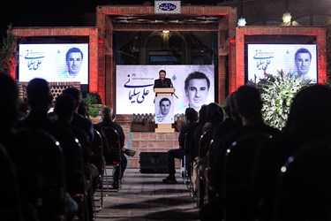 سخنرانی سید جواد هاشمی بازیگر تئاتر، سینما و تلویزیون در مراسم روز سوم و یادبود مرحوم علی سلیمانی 