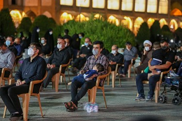رعایت فاصله‌گذاری اجتماعی در مراسم عزاداری حسینی