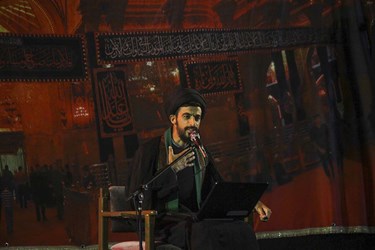 سخنرانی حجت الاسلام سید صادق علمداری در مراسم عزاداری شب عاشورا - استادیوم سرحدی بیرجند