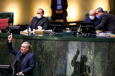 سخنرانی بهرام عین‌اللهی وزیر پیشنهادی بهداشت در روز سوم بررسی صلاحیت  وزرای پیشنهادی در مجلس