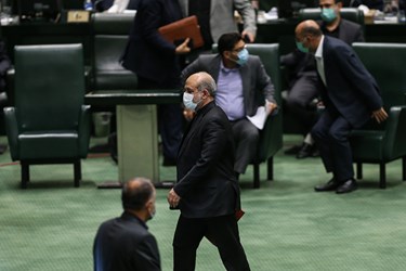 احمد وحیدی وزیر پیشنهادی کشور در صحن مجلس