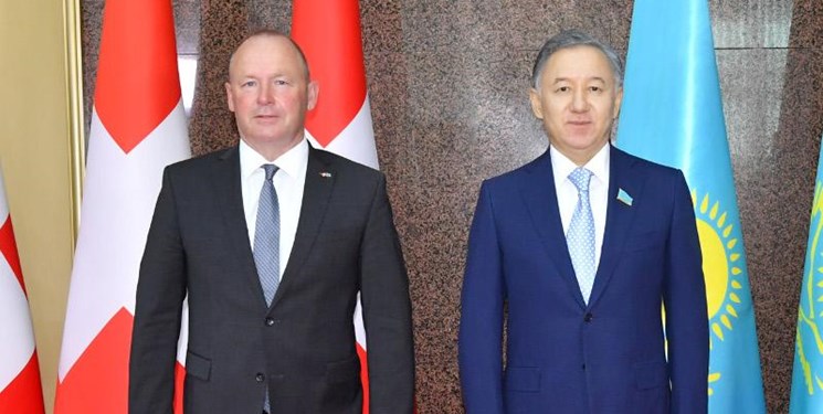همکاری پارلمانی محور دیدار رؤسای پارلمان‌های قزاقستان و سوئیس