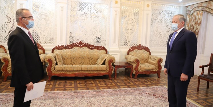 دیدار وزیر خارجه تاجیکستان با سفرای جدید آذربایجان و سعودی