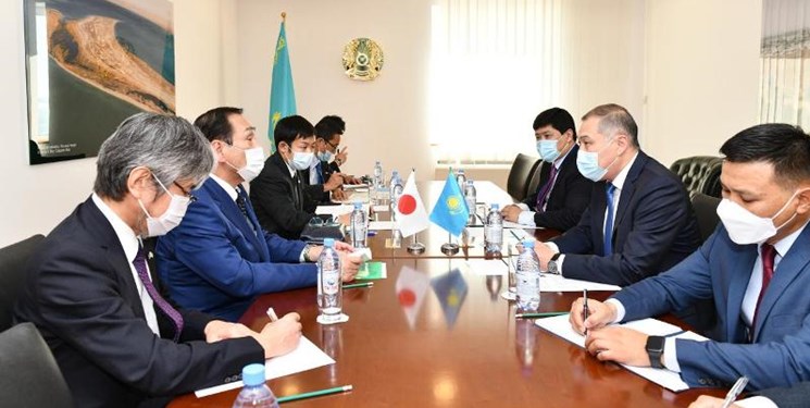مشارکت استراتژیک محور دیدار مقامات قزاقستان و ژاپن