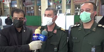 فیلم| تلاش سپاه برای شکست وضعیت قرمز کرونا در کردستان/ ایجاد 15 مرکز تجمیعی واکسیناسیون در استان