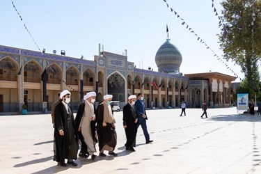 حضور مسئولان استان فارس در حرم مطهر حضرت شاهچراغ (ع) شیراز