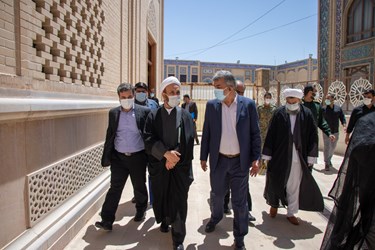 معارفه تولیت جدید آستان مقدس  احمدی و محمدی(ع)  شیراز