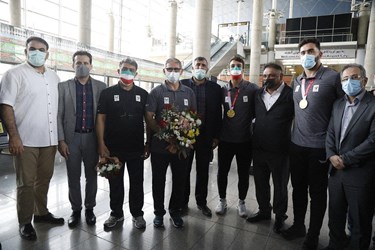 گزارش تصویری از بازگشت قهرمانان پارالمپیک به کشور
