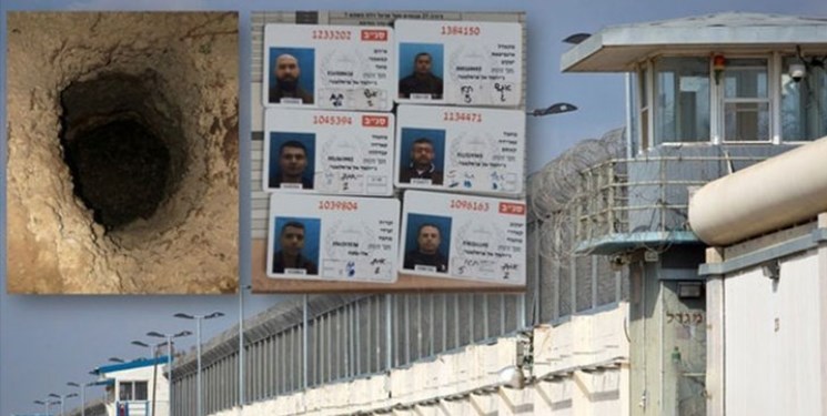 لحظه خروج اسرای فلسطینی از تونل زندان جلبوع + ویدئو
