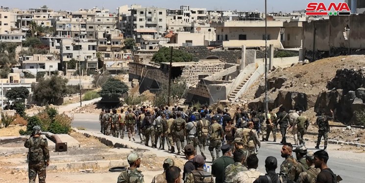 ارتش سوریه پس از ۱۰ سال وارد شهرک «الیادوده» شد
