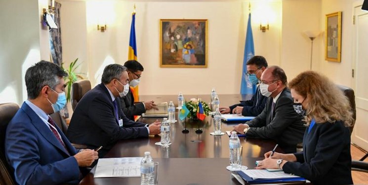 رایزنی وزیر خارجه قزاقستان با مقامات آمریکایی در «نیویورک»