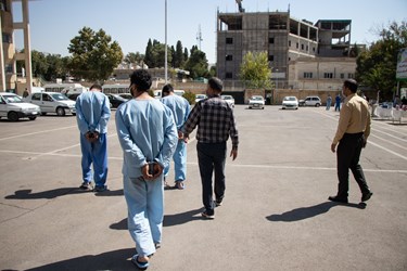 متهمان دستگیرشده در طرح برخورد با سارقین و کشفیات پلیس فارس