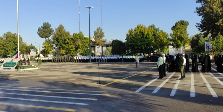 برگزاری صبحگاه مشترک نیروهای مسلح در قزوین/ رونمایی از 15 برنامه در راستای هوشمندسازی پلیس