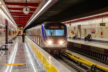  ایستگاه شهید رضایی در خط ۶ مترو تهران 