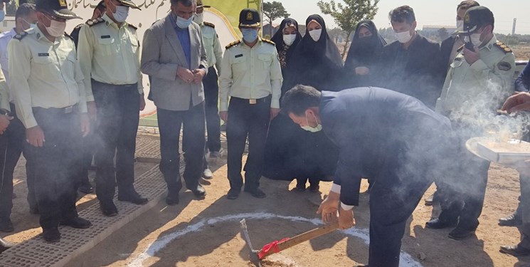 ستاد فرماندهی انتظامی شهرستان ری کلنگزنی شد