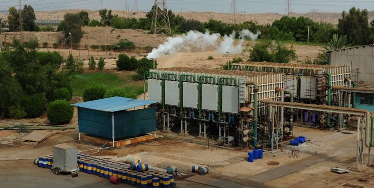 تولید 800هزار متر مکعب آب مقطر در نیروگاه بندرعباس