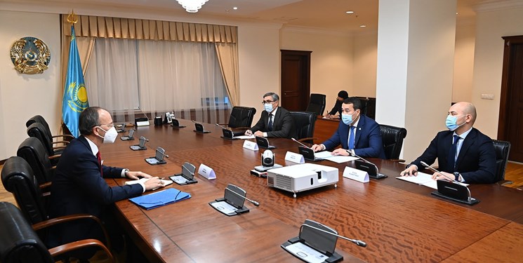 تقویت روابط محور دیدار مقامات قزاق و سازمان همکاری و توسعه اقتصادی