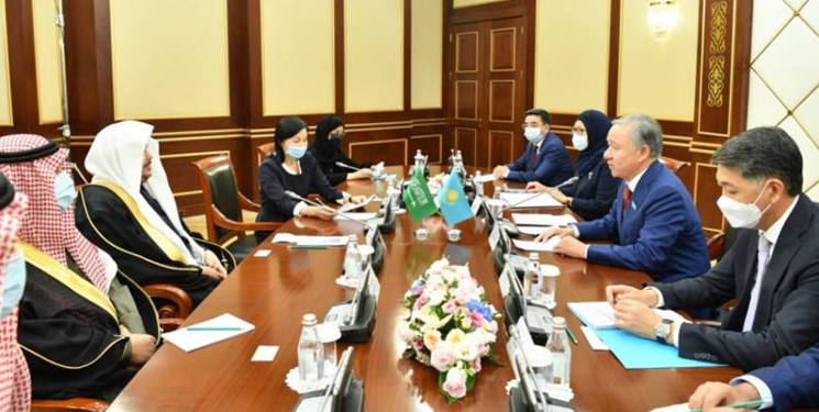 دیدار رؤسای پارلمان‌های قزاقستان و سعودی؛ توسعه روابط محور رایزنی