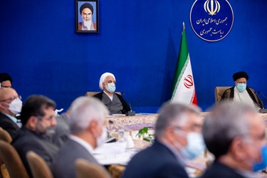 غلامحسین محسنی اژه ای رئیس قوه قضائیه در جلسه شورای عالی انقلاب فرهنگی