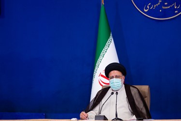 آیت الله سیدابراهیم رئیسی  رئیس جمهور در جلسه شورای عالی انقلاب فرهنگی