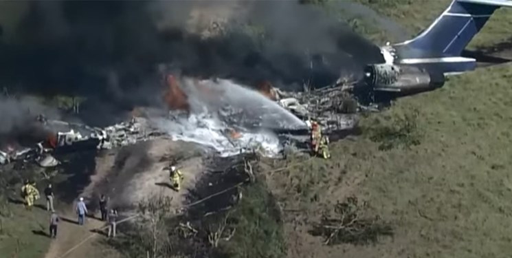 سانحه برای هواپیمای «مک دانل داگلاس» آمریکا در حومه تگزاس با 21 سرنشین