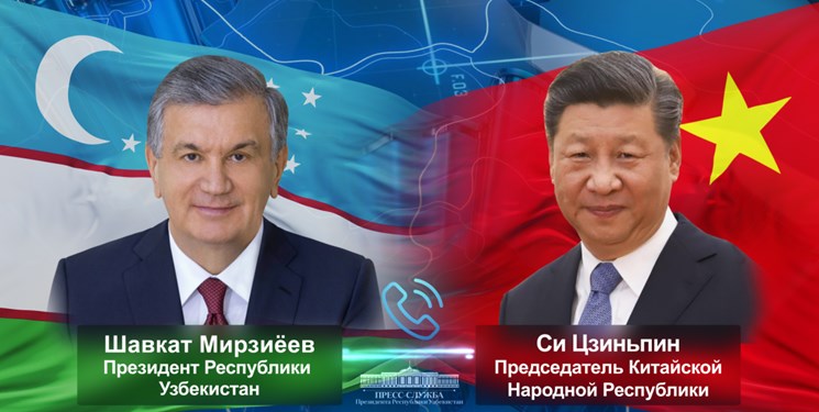 تحکیم شراکت راهبردی محور گفت وگوی روسای ‌جمهور ازبکستان و چین