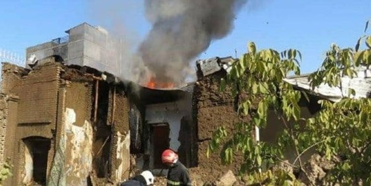 خانه مشکاتیان در آتش سوخت! + عکس