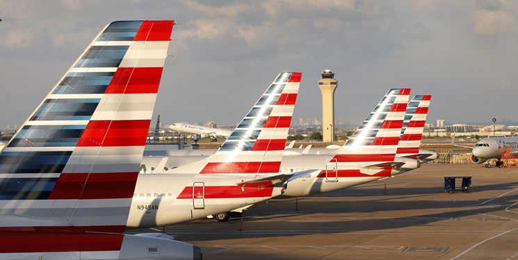 لغو پرواز شرکت هواپیمای آمریکایی برای چهارمین روز متوالی/سرگردانی مسافران