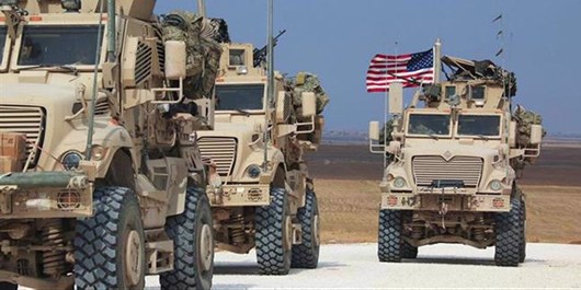 اهالی شهرکی در شمال سوریه کاروان نظامیان آمریکا را اخراج کردند