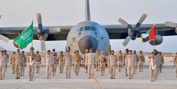 ورود یگان‌های نیروی زمینی عربستان به امارات برای شرکت در رزمایش