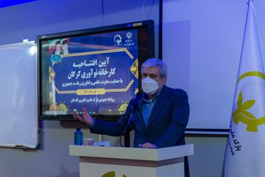 سخنرانی دکتر ستاری در فضای پارک علم و فناوری گلستان