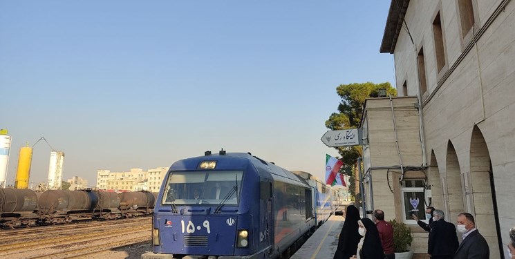 راه اندازی مجدد خطوط راه آهن شهرری/ ایستگاه ری پس از ۲۰ سال فعال شد