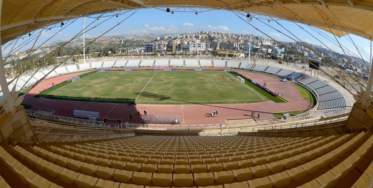 ورزشگاه خالی صیدا آماده میزبانی از بازی ایران-لبنان+عکس و فیلم