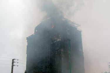  آتش سوزی مجتمع رامیلا 
