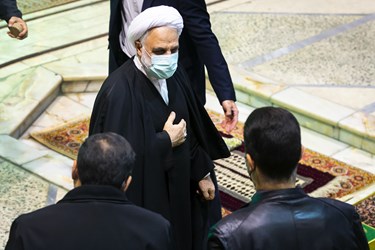 حجت‌الاسلام غلامحسین محسنی‌ اژه‌ای رئیس قوه قضائیه در نماز جمعه تهران |  21 آبان ۱۴۰۰