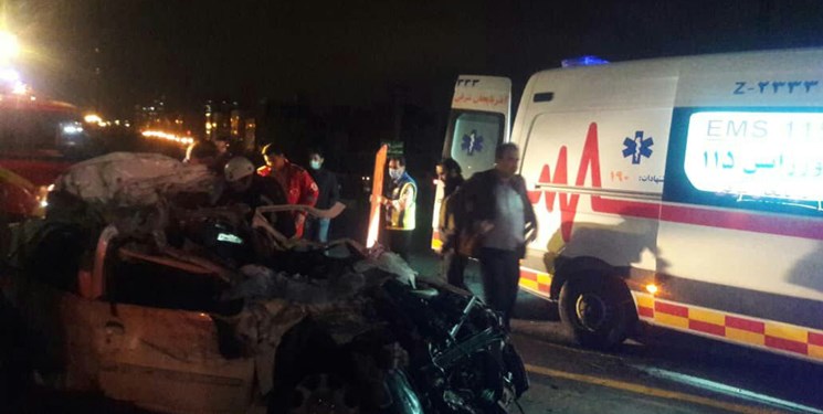 حادثه مرگبار رانندگی در تبریز با 3 کشته