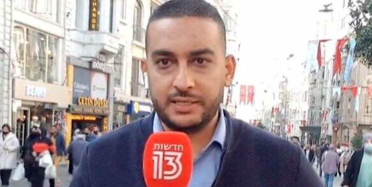 بازداشت خبرنگار رژیم صهیونیستی در ترکیه حین پخش زنده