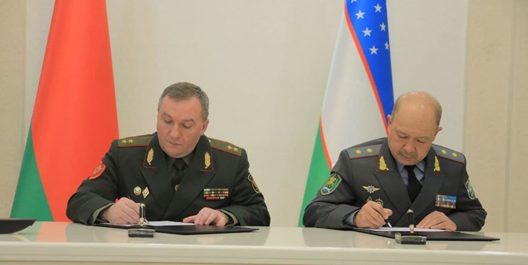 ازبکستان و بلاروس قرارداد همکاری نظامی امضا کردند