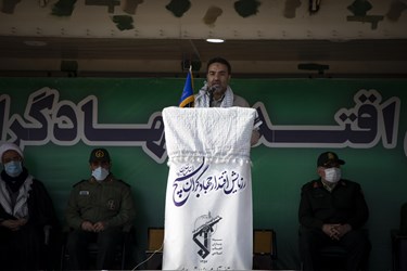 سخنرانی سردار محمد زهرایی، رئیس سازمان بسیج سازندگی در رزمایش «اقتدار جهادگران بسیج»