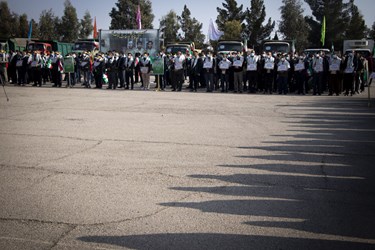 حضور نمایندگان گروه‌های جهادی استان سمنان در رزمایش «اقتدار جهادگران بسیج»