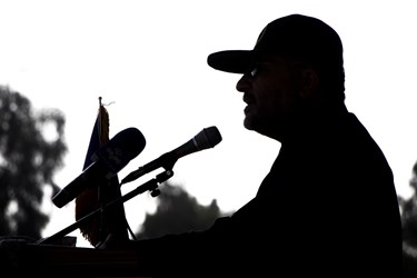 سخنرانی  سردار غلام‌رضا سلیمانی، رئیس سازمان بسیج مستضعفین در رزمایش «اقتدار جهادگران بسیج»