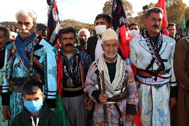 برگزاری آئین سنتی چمر در شهرستان ملکشاهی 