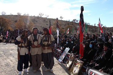 برگزاری آئین سنتی چمر در شهرستان ملکشاهی 