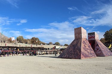 برگزاری آئین سنتی چمر در شهرستان ملکشاهی 