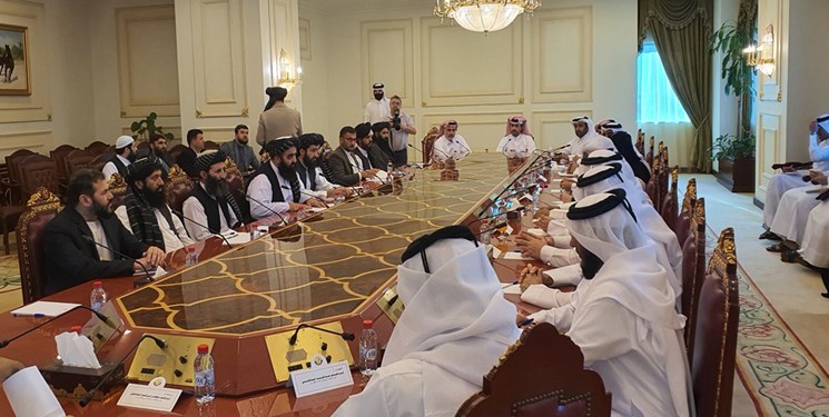 دیدار هیات طالبان با مقام‌های قطری در دوحه