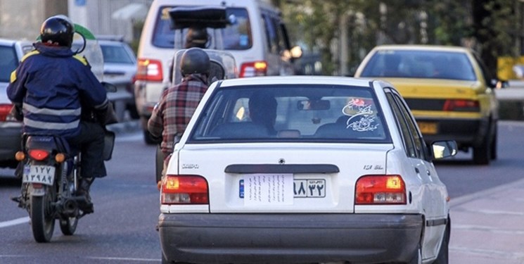 جریمه 60 هزار تومانی برای خودروهای پلاک مخدوش/ تخلف تاکسی‌های اینترنتی در همدان
