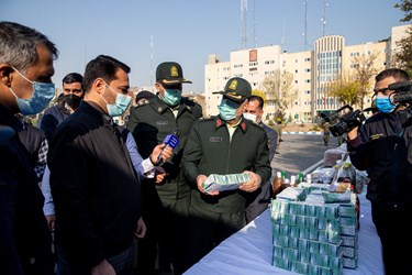 سردار رحیمی رئیس پلیس پایتخت در طرح ظفر۱۴ پلیس تهران